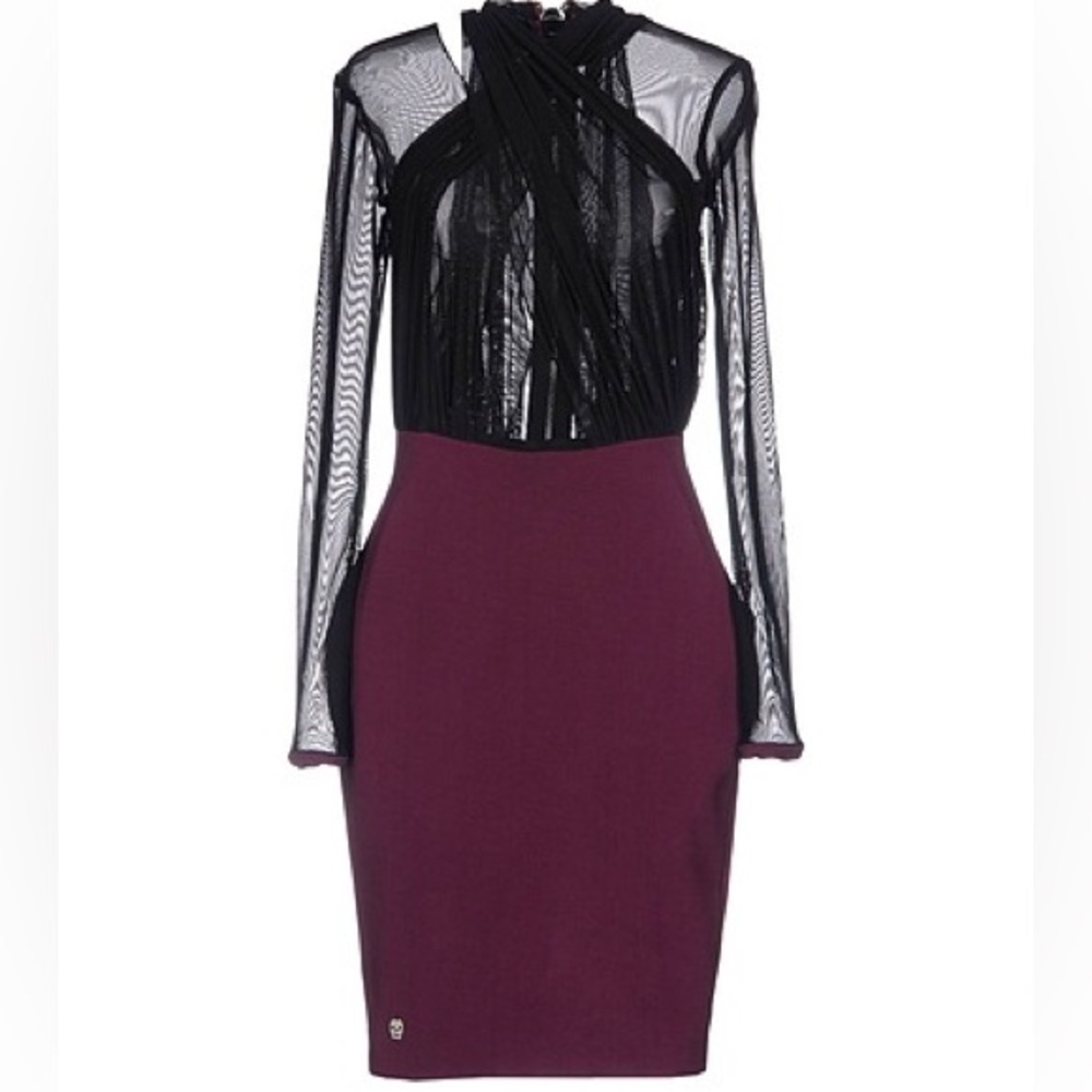 Philipp Plein - Mesh Bandage Dress